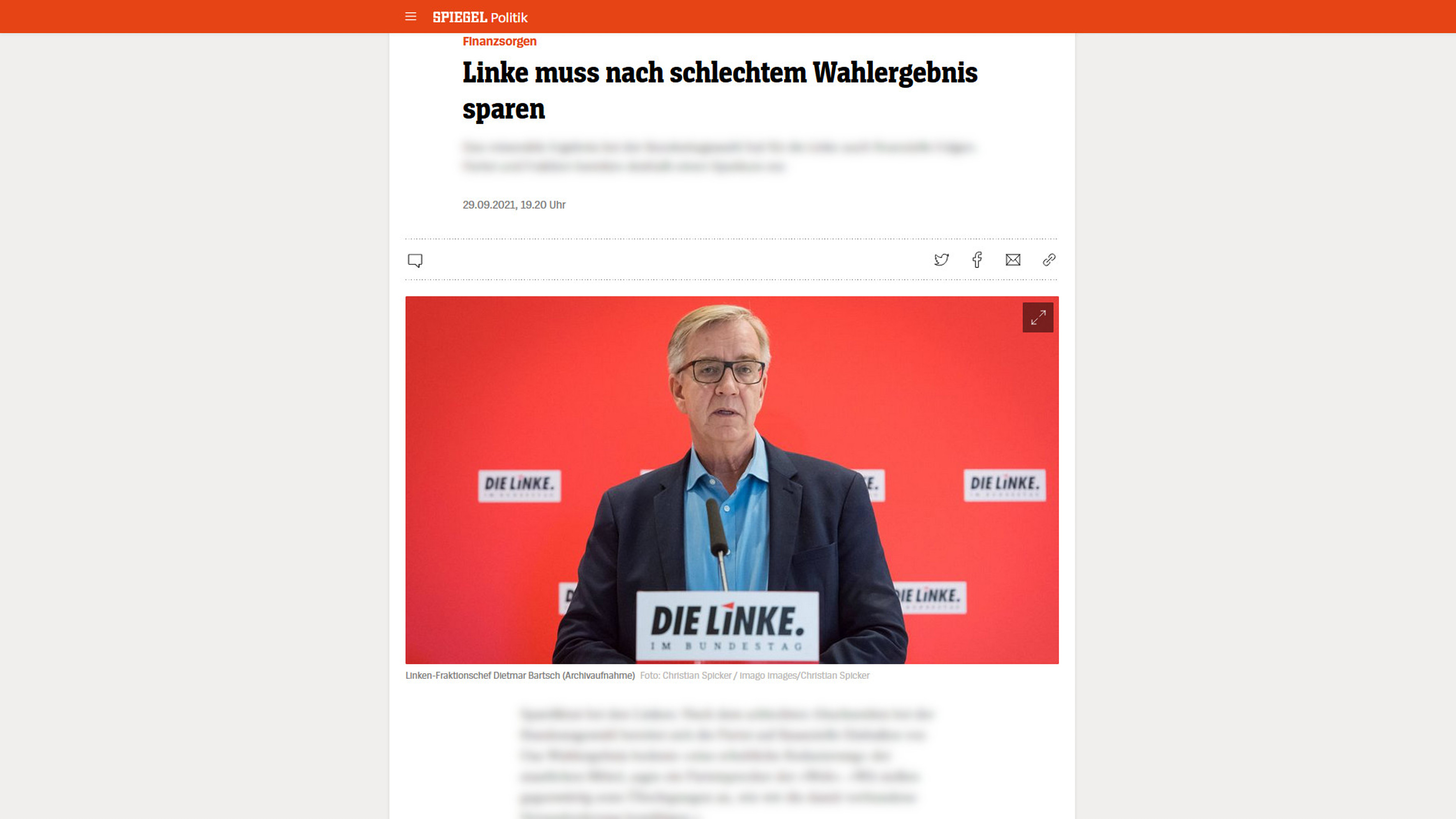 Spiegel 29.09.2021